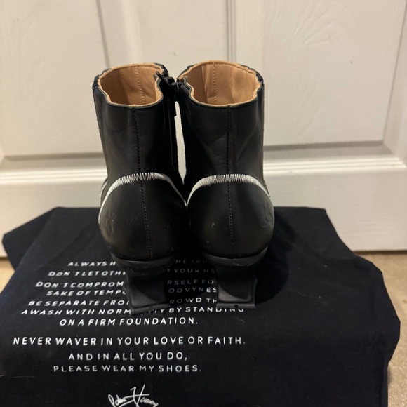 Super fine Highness zippered ankle boots - Picture 3 of 4